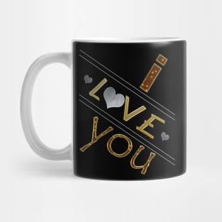 I love you man and woman unisex Mug